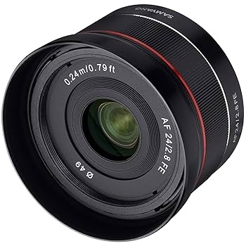 Amazon.co.jp: SAMYANG 単焦点広角レンズ AF 24mm F2.8 FE